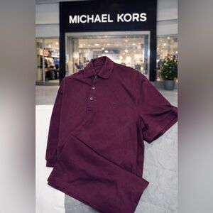 Men’s Michael Kors Dress Short Sleeve Polo